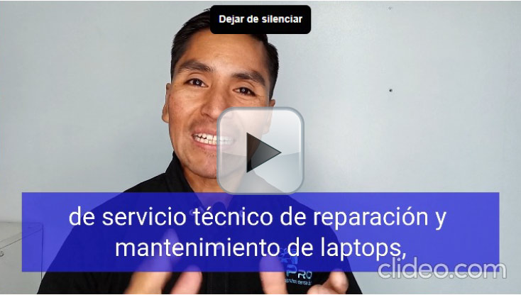 Video de presentación del servicio técnico